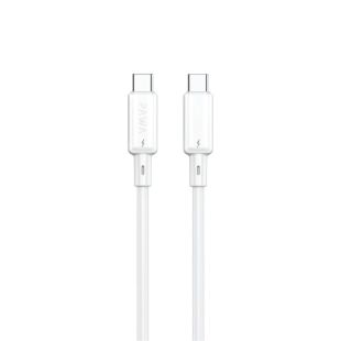 كيبل شحن سريع USB-C إلى USB-C طول 1.2 متر 3 أمبير من Pawa