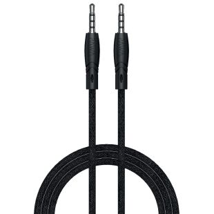 Nylon Braided 3.5mm Audio Cable 1.2m by Pawa