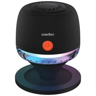 مكبر صوت صغير Snap Vibe مغناطيسي بإضاءة RGB ومقاومة ماء IPX6 من Porodo