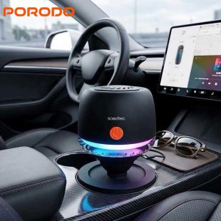 Snap Vibe Magnetic RGB Mini Speaker IPX6 by Porodo