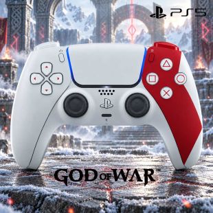 وحدة تحكم DualSense لجهاز PS5 - إصدار God of War المحدود من Sony