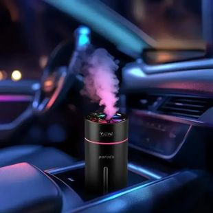 فواحة ميني 300 مل وإضاءة LED من Porodo