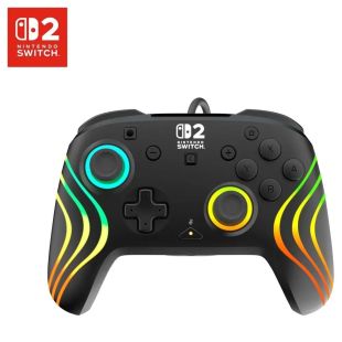 وحدة تحكم Afterglow Wave RGB سلكية لجهاز Nintendo Switch 2