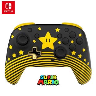 Rematch Wireless Controller with Super Mario Design for Nintendo Switch