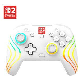وحدة تحكم Afterglow Wave لاسلكية RGB لجهاز Nintendo Switch 2
