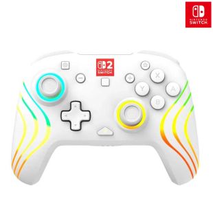 وحدة تحكم Afterglow Wave لاسلكية RGB لجهاز Nintendo Switch 2