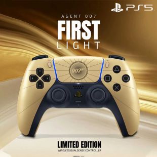 وحدة تحكم لاسلكية DualSense لجهاز PS5 - إصدار 007 First Light المحدود من Sony