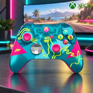 وحدة تحكم لاسلكية Xbox إصدار Forza Horizon 6 المحدود مع بلوتوث من XBOX