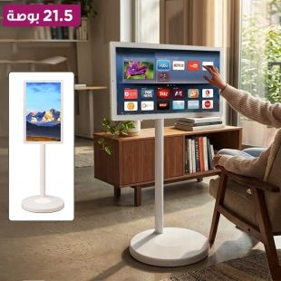 شاشة لمس تفاعلية أندرويد 21.5 بوصة مع ستاند وكاميرا ودعم بطاقة SIM