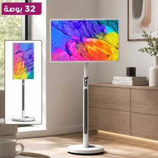 شاشة لمس تفاعلية أندرويد 32 بوصة مع ستاند وكاميرا ودعم بطاقة SIM