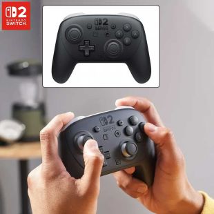 Switch 2 Pro Controller with GameChat and HD Rumble 2 by Nintendo