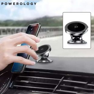 Powerology Heavy Duty Magnetic Dash Mount 360 Degree Rotation