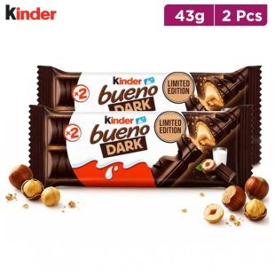 Kinder Bueno Dark Chocolate 43g x 2