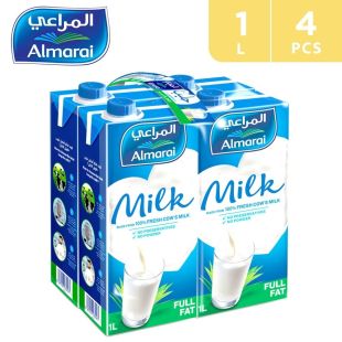 Almarai - Long Life Full Fat Milk 4x 1 L