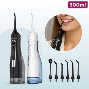 Portable Oral Irrigator 300ML Water Flosser Device