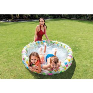 Fishbowl Pool 132 x 28 cm by Intex