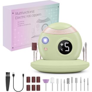 مجموعة العناية بالأظافر الكهربائية 3 في 1