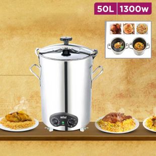1300W Electric Mandi Maker Pot - 50L