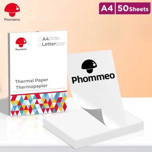 Phomemo Thermal Printing A4 Paper 50 Sheets