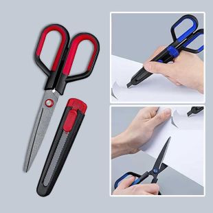 مجموعة مقص ومشرط متعددة الإستخدامات - - ألوان متنوعة