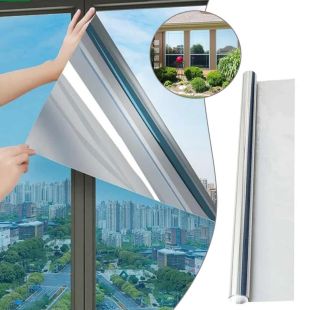 لاصق زجاج النوافذ العازل للحرارة وأشعة الشمس 120×100 سم