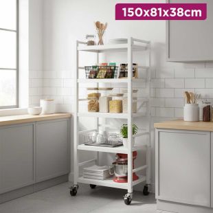 Multi-Purpose Kitchen Organizer Trolley