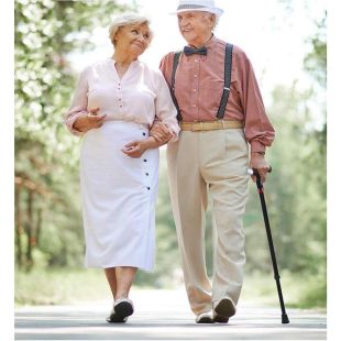 Smart Foldable Walking Stick with LED Light