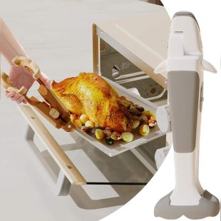 2-in-1 Whale Shape Anti-Scald Plate and Bowl Gripper