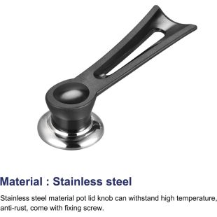 1Pcs Long Handle Pot Lid Knob