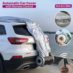 Automatic Car Cover with Remote Control 5 x 1.5 x 1.35m