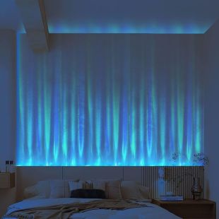 مصباح LED RGB بتأثير أمواج الماء