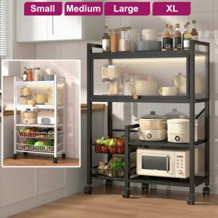 Multifunction Metal Microwave Kitchen Rack
