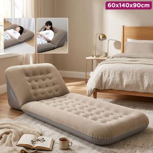 Adjustable Air Mattress without Air Pump 60 x 140 x 90cm