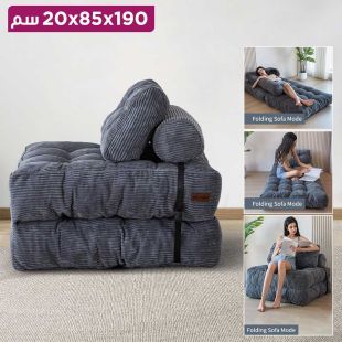 صوفا سرير قابلة للطي مع وسادة 190 × 85 × 20 سم