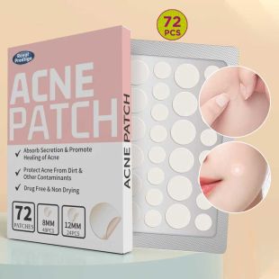 Hydrocolloid Acne Patches 72pcs
