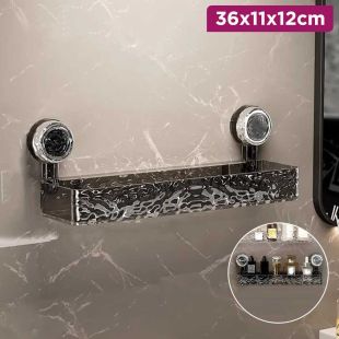 Suction Cup Bathroom Storage Shelf