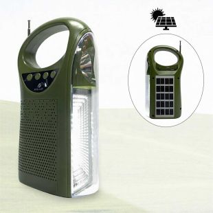 مكبر صوت لاسلكي لبلوتوث صغير يعمل بالطاقة الشمسية