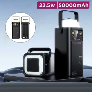 Portable Power Bank 50000 mAh with Fast Charging 22.5 W