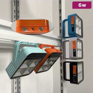 Portable USB Small Flood Light 6W - Assorted Colors