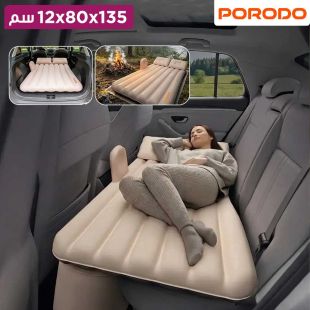 مرتبة سيارة هوائية قابلة للنفخ مع مضخة أوتوماتيك و2 وسادة من Porodo
