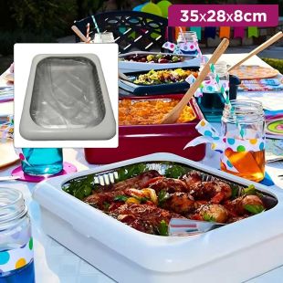 2 in 1 Foil Pan Dress Up and Protection Tray