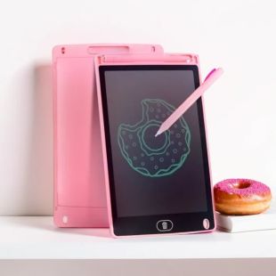 لوح كتابة LCD فائق النحافة - وردي من ToyToise