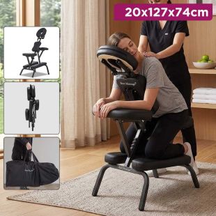 Portable Folding Massage Chair with Carry Case 20 x 127 x 74 cm