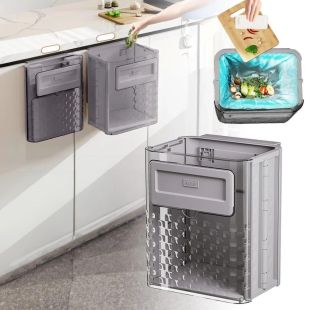 Hangable and Foldable Trash Bin 11L