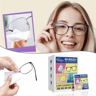 Lens and Screen Cleaning Wipes 100 Pcs