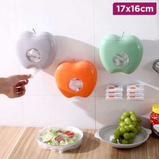 Hanging Food Wrap Organizer with 100 Bags