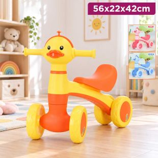 4 Wheels Baby Balance Bike with Music