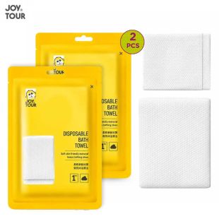 Disposable Bath Towels 2-Piece Set by JoyTour