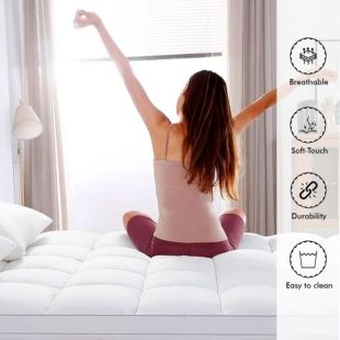 غطاء علوي للمرتبة قطن فندقي بارتفاع 8 سم 200×200 سم