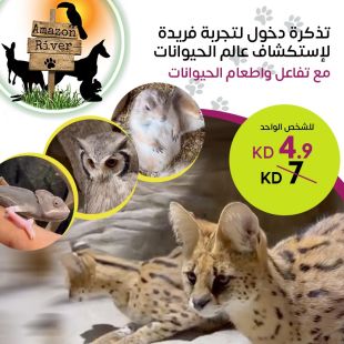 استمتع بأفضل تجربة لاستكشاف الحيوانات في  Amazon River
